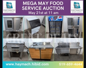 MEGA MAY FOODSERVICE AUCTION