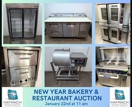 NEW YEAR BAKERY & RESTAURANT AUCTION